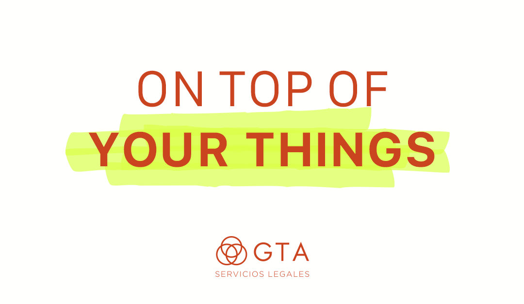 ON TOP OF YOUR THINGS